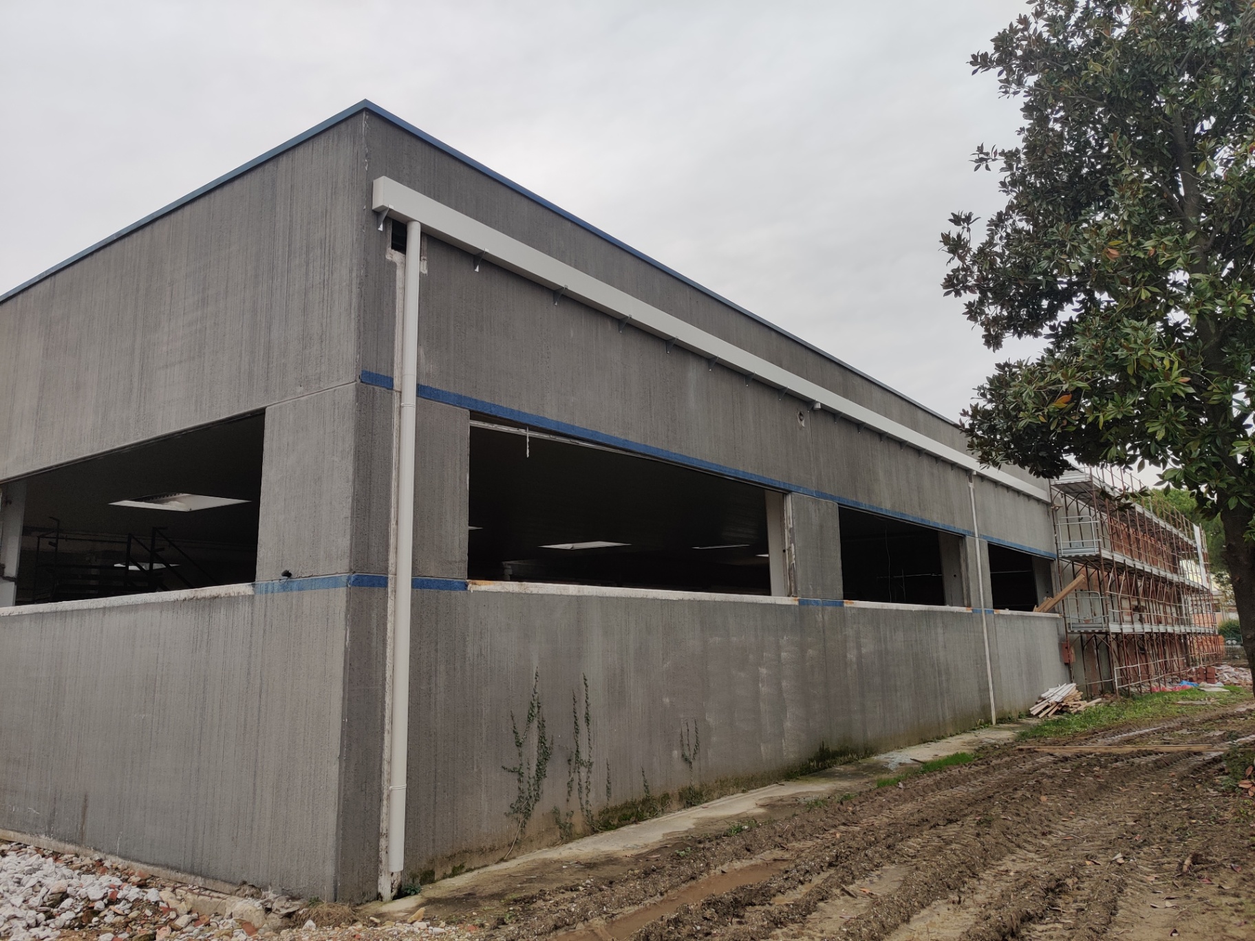 Cantiere industriale seguito sul piano tecnico da Total Workshop