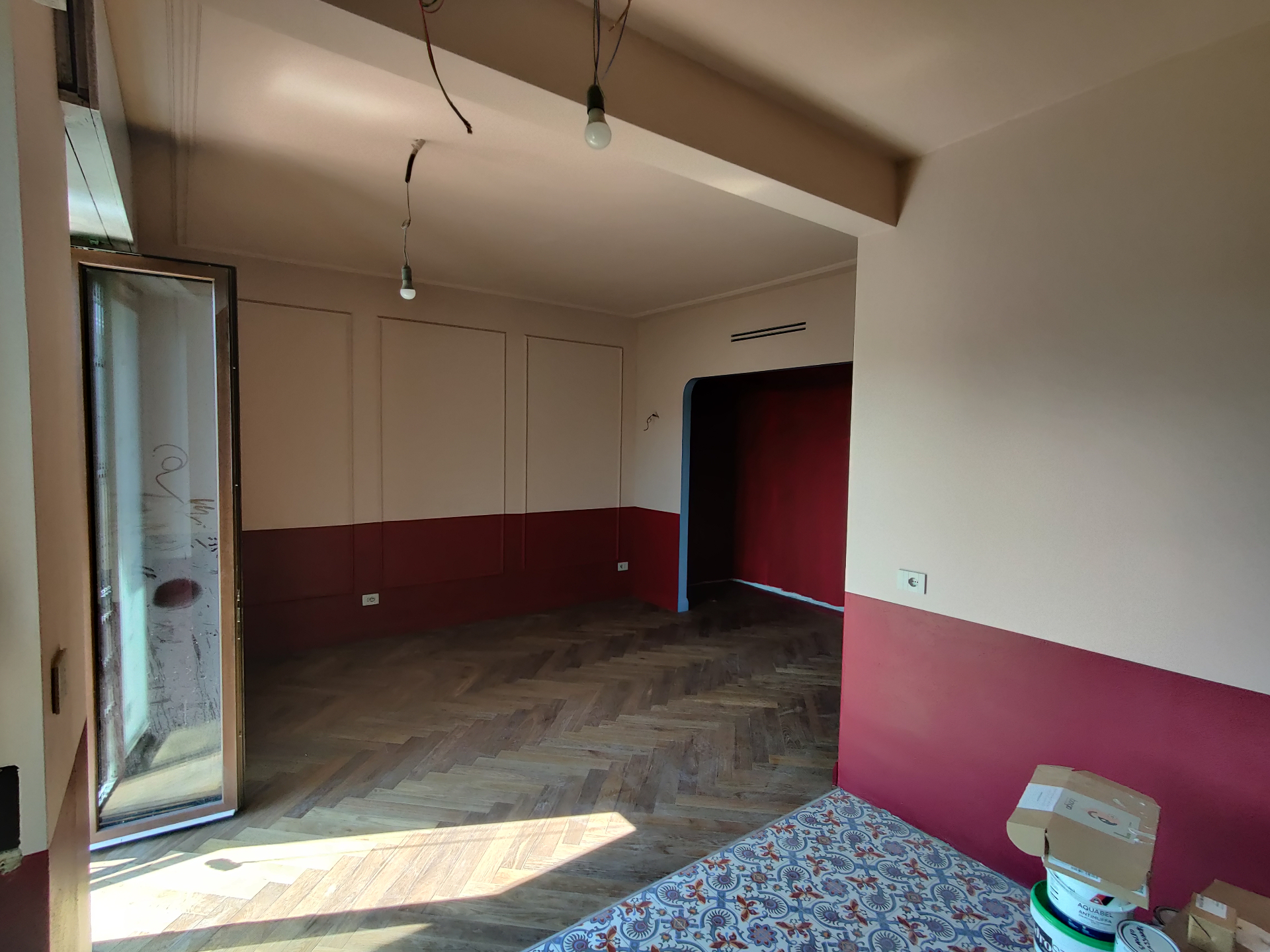 Interno di una ristrutturazione residenziale seguita da Total Workshop